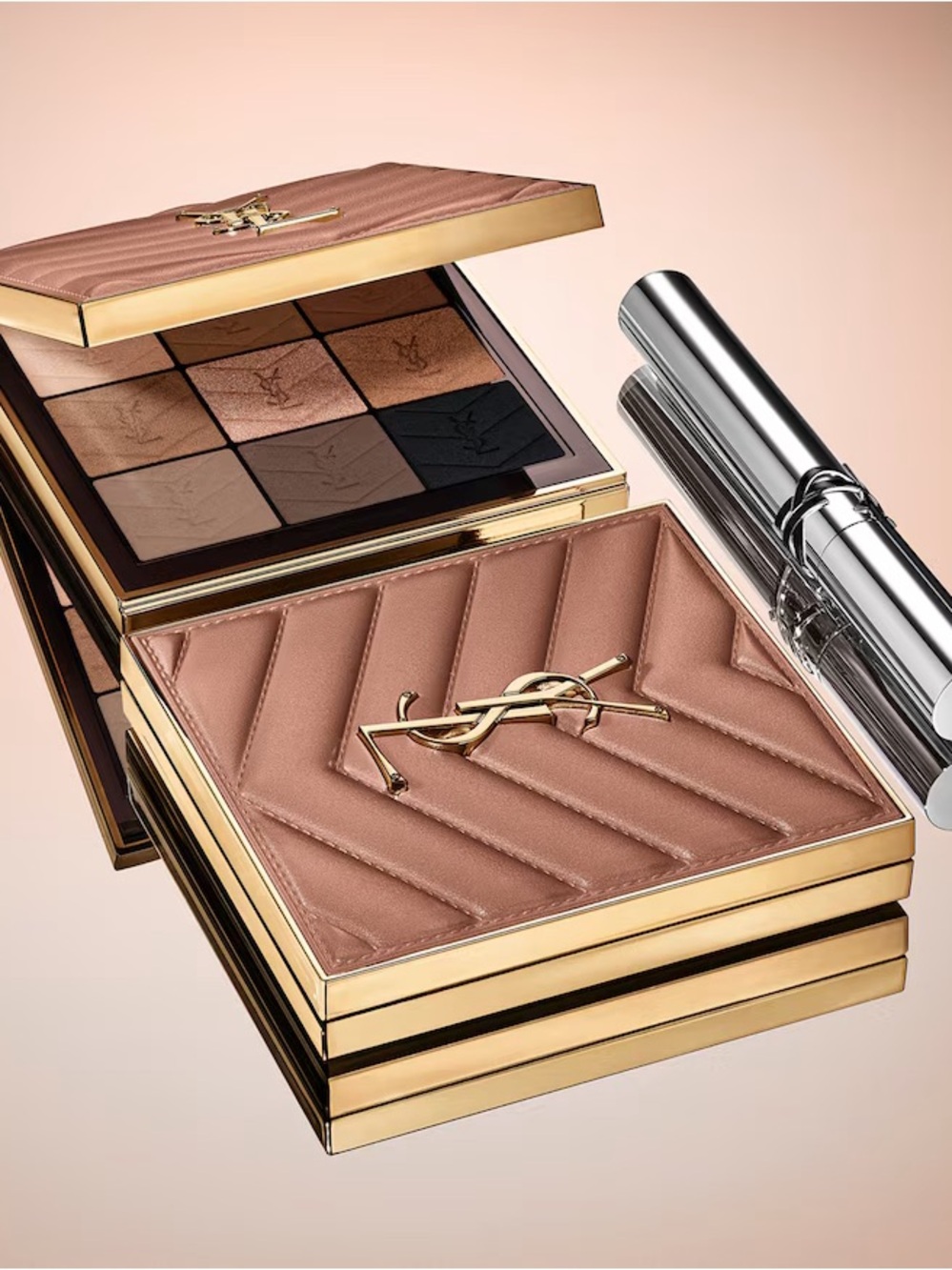 Yves Saint Laurent Couture Eye Palette — Beige, Bronze, Brown & Black eyeshadow